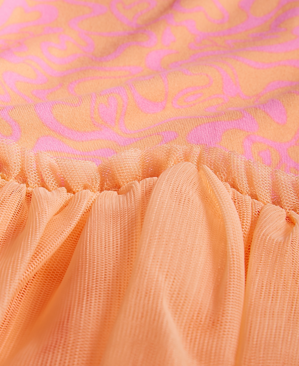 Shop Epic Threads Little Girls Heart Swirl Tutu Dress, Created For Macy's In Peach Foam