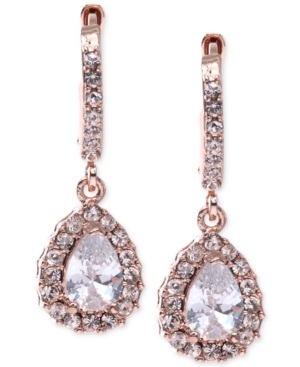 image of Givenchy Silver-Tone Drop Earrings