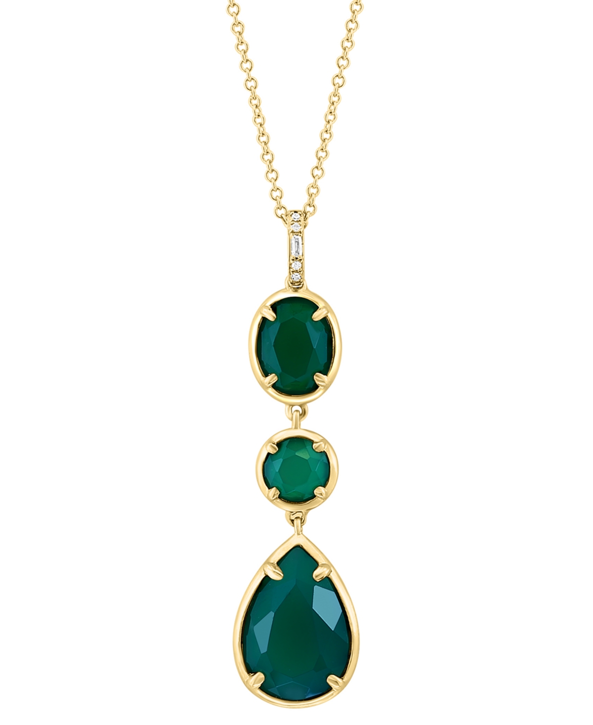 Effy& Diamond Accent Triple Stone 18