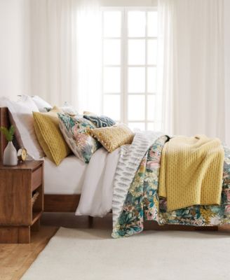 Home Cross Stitch Stitching 3-Pc. Quilt Set, Full/Queen