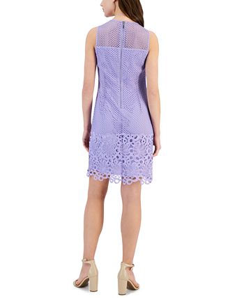 Tahari star neckline crepe sheath dress discount