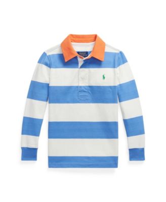 Polo Ralph Lauren Toddler and Little Boys Striped Cotton Jersey Rugby Shirt Macy s