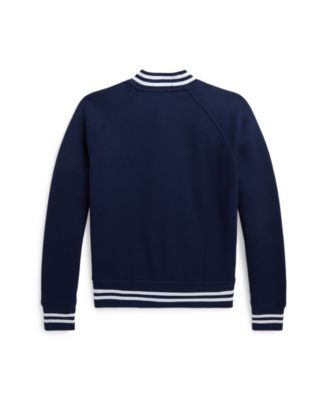 Big Boys Fleece Baseball Jacket