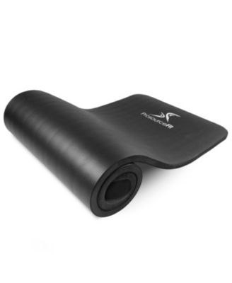 Extra Thick Yoga and Pilates Mat with Sling, 1"
