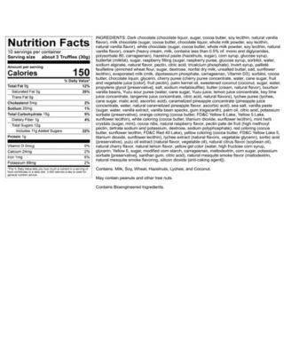 Classic and Wine Pearl Truffle Box Set, 32 Pieces