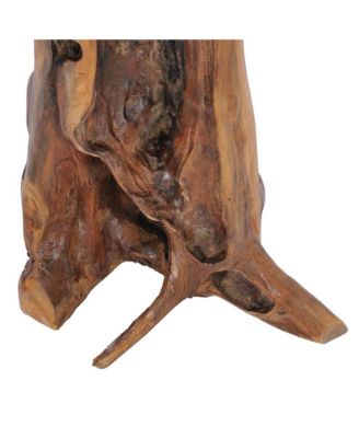 Coffee Table 15.7"x15.7" Solid Teak Wood