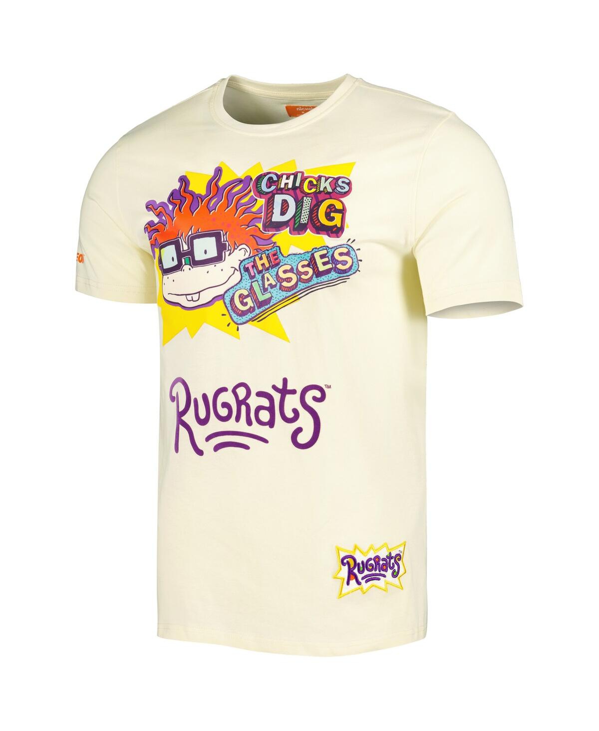 Shop Freeze Max Men's And Women's  Cream Rugrats T-shirt