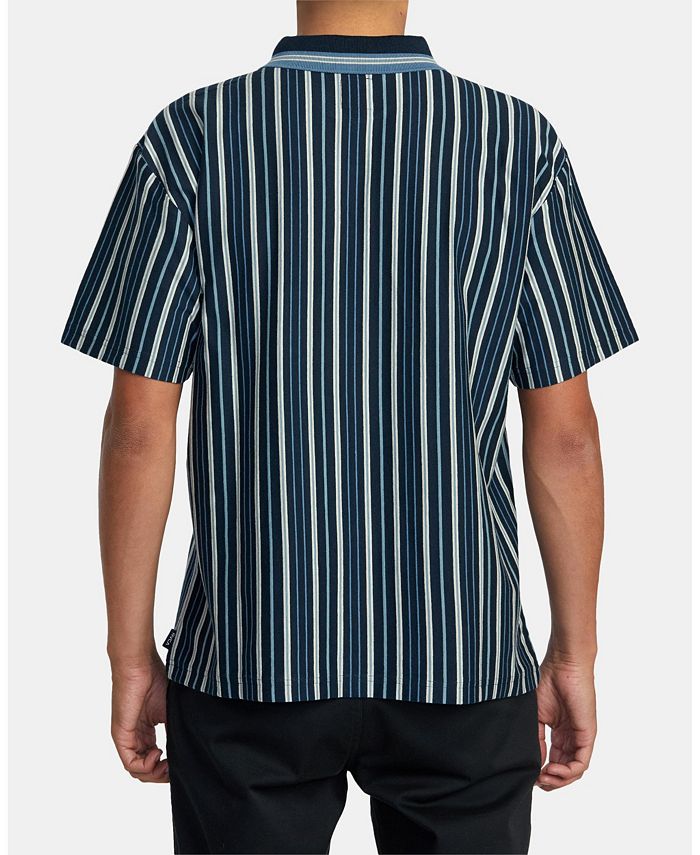 RVCA Men's Uptown Short Sleeve Polo Shirt - Macy's
