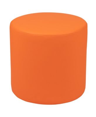 18"H Soft Seating Flexible Circle Backless Chair / Ottoman For Classrooms And Common Spaces