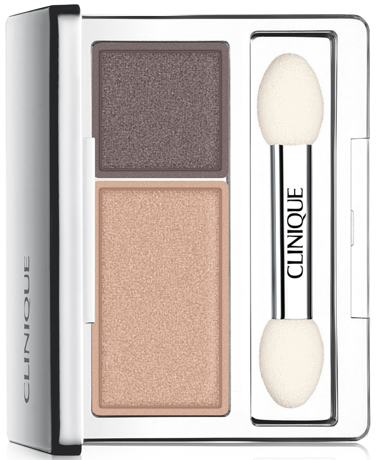 Clinique All About Shadow Duo Eyeshadow, 0.12 Oz. In Neutral Territory