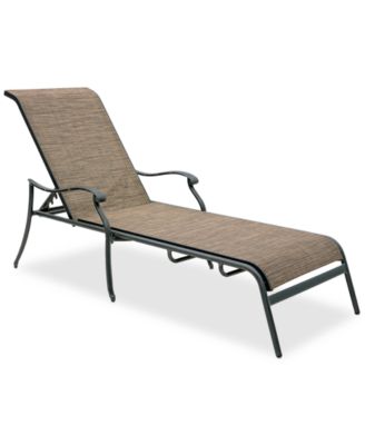 Wythburn Mix and Match Filigree Sling Outdoor Chaise Lounge