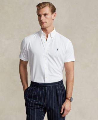 폴로 랄프로렌 Polo Ralph Lauren Mens Classic-Fit Performance Shirt,White