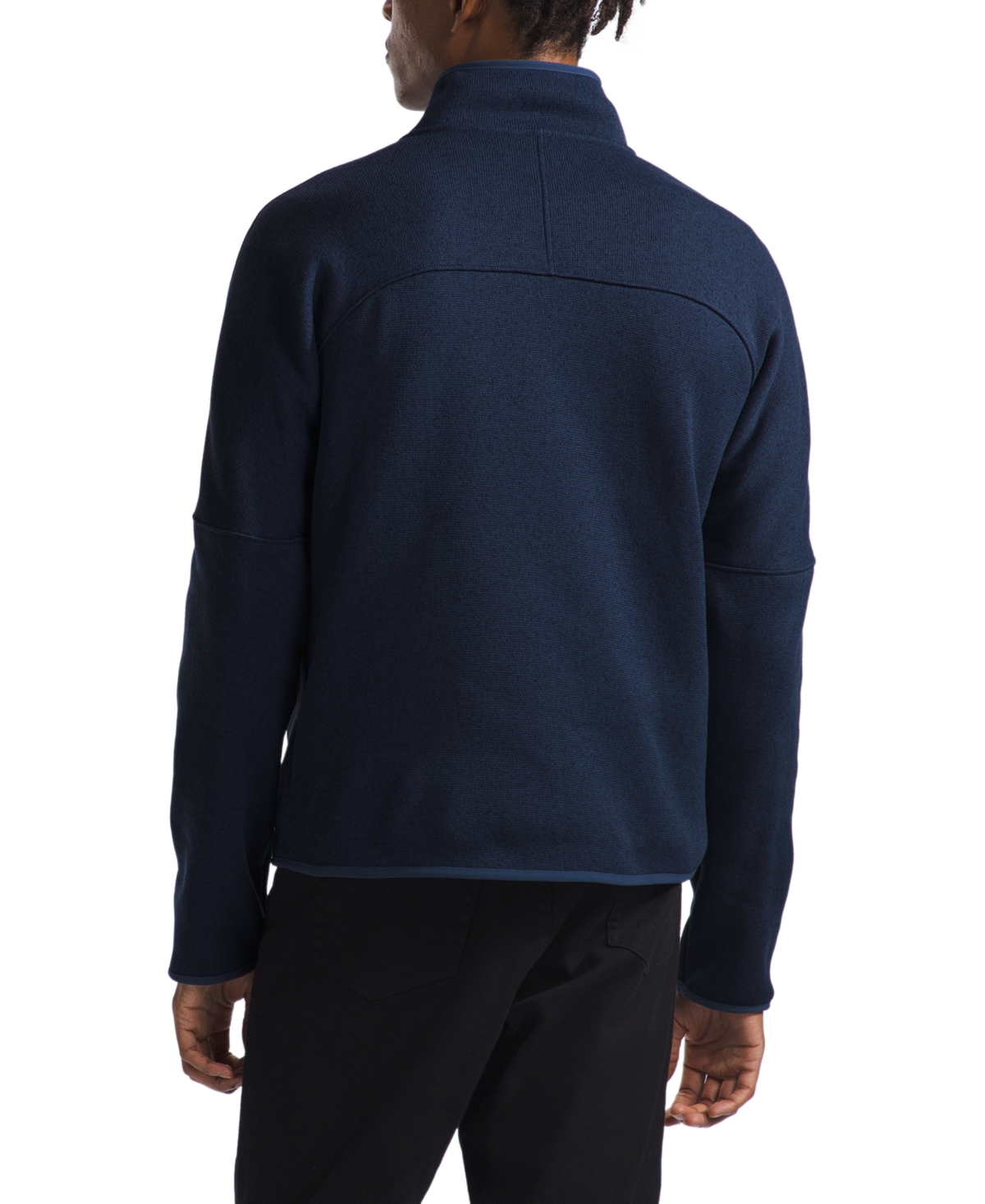 The North Face Men's Front Range Fleece Jacket In Tnf Black Heather-npf