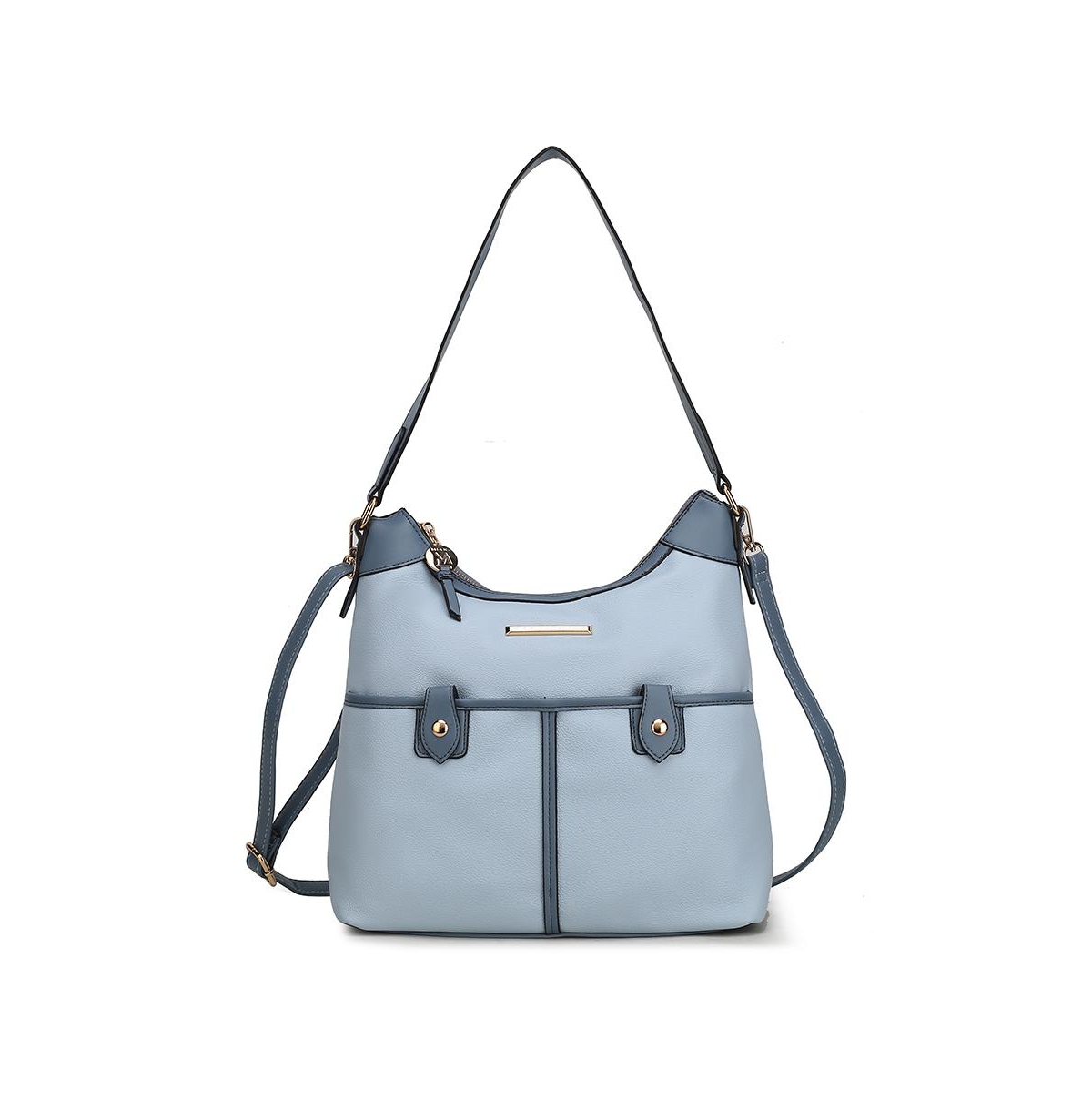 Mkf Collection Harper Color Block Shoulder Bag by Mia K