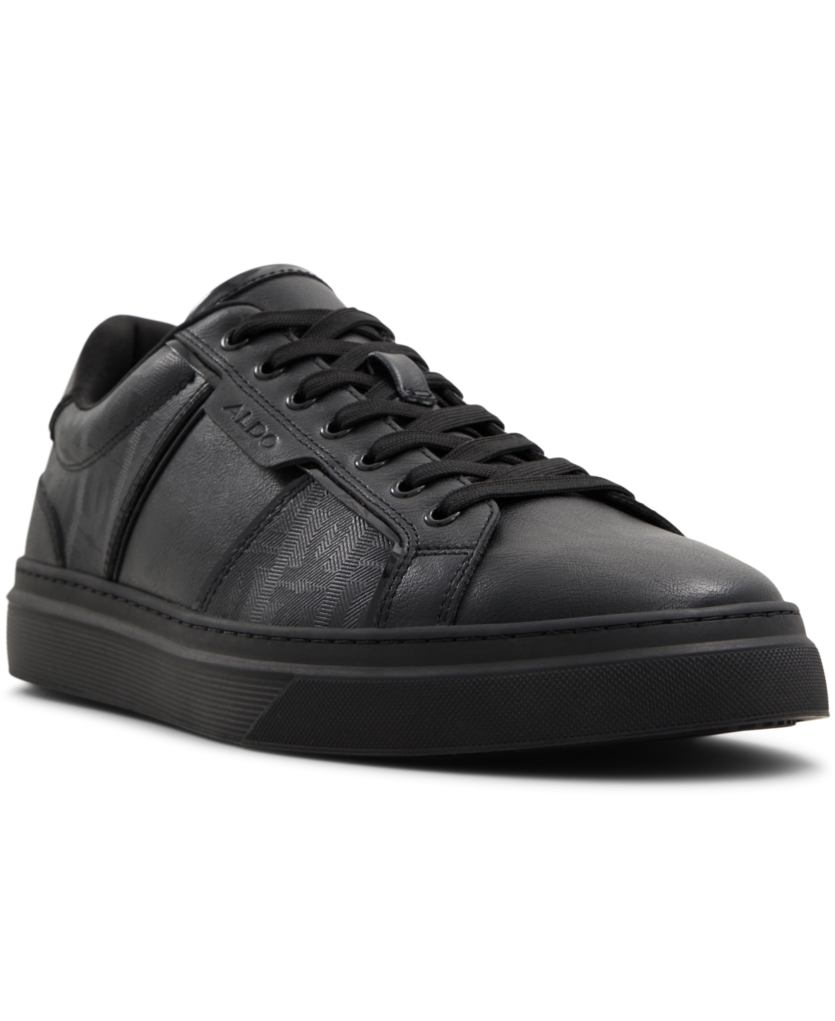 Aldo Men's Courtline Low Top Sneakers In Other Black