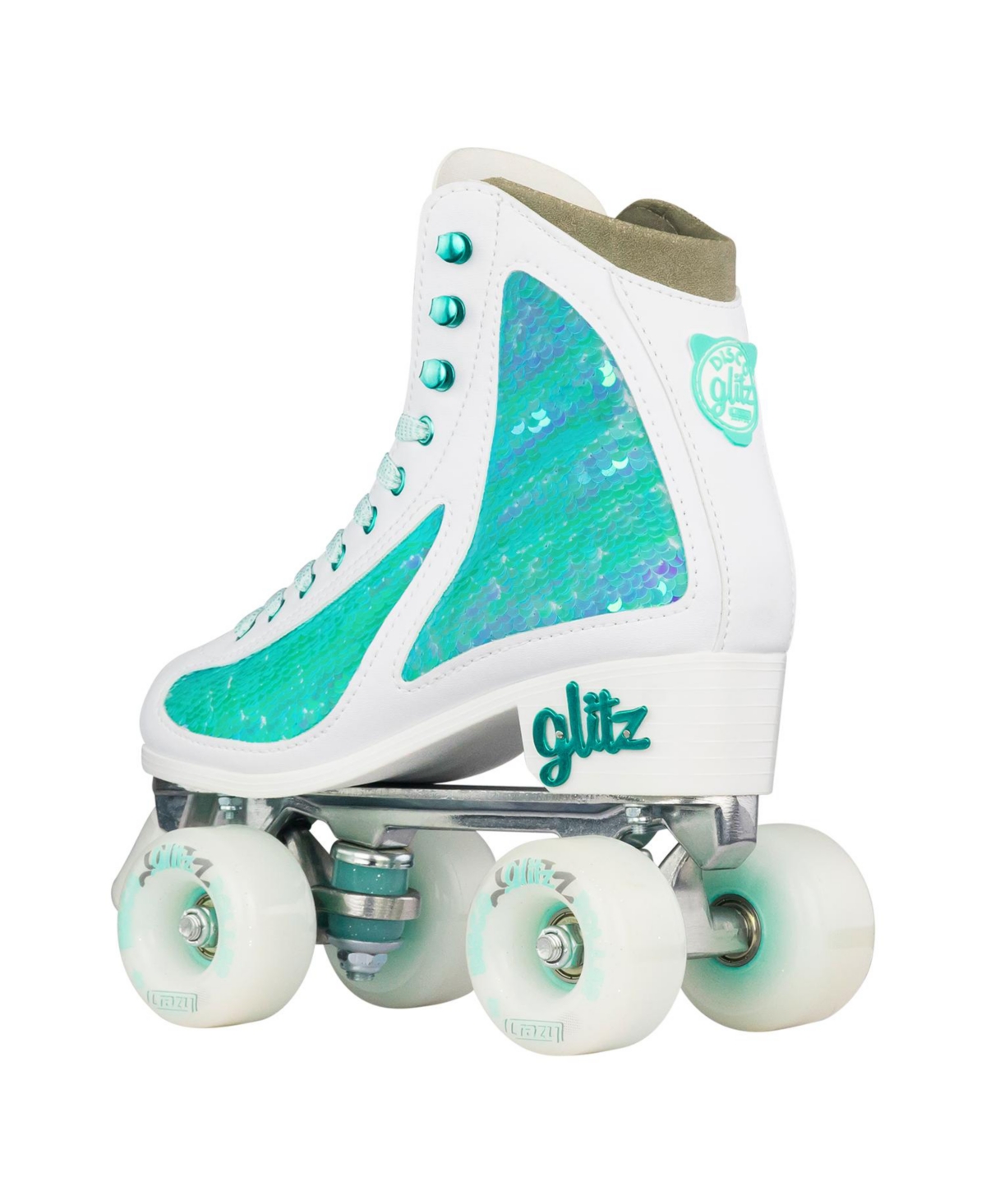 Crazy Skates Glitz Roller Skates For Women And Girls - Dazzling Glitter Sparkle Quad Skates