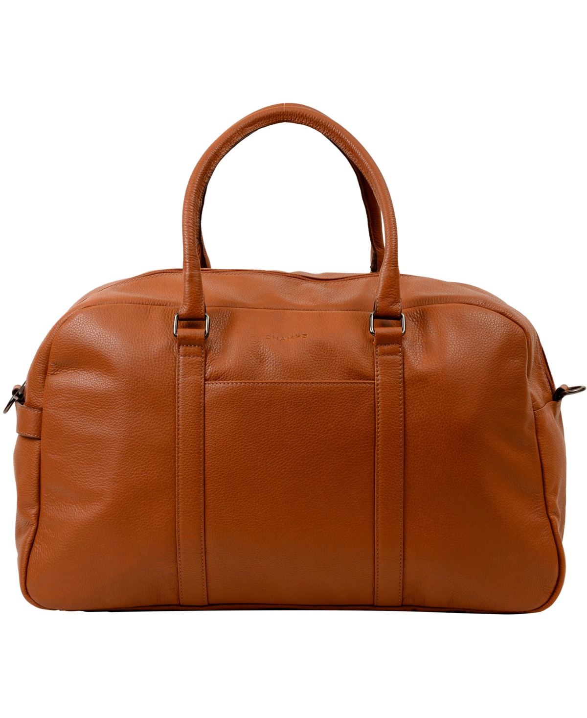 Champs Onyx Leather Duffle Bag In Brown