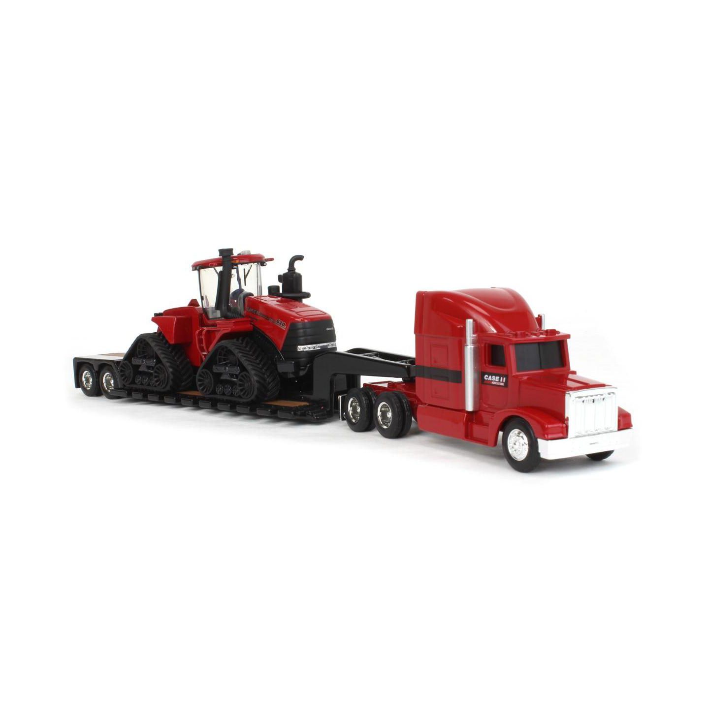Детские игрушки ERTL 1/64 Scale Steiger 620 Quadtrac with Semi Tractor and Lowboy Trailer Die-Cast Toy Set — фото 3