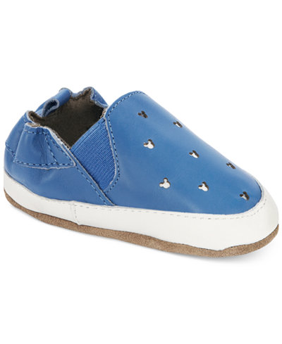 Robeez Baby Boys' Disney Mickey Mouse Shoes