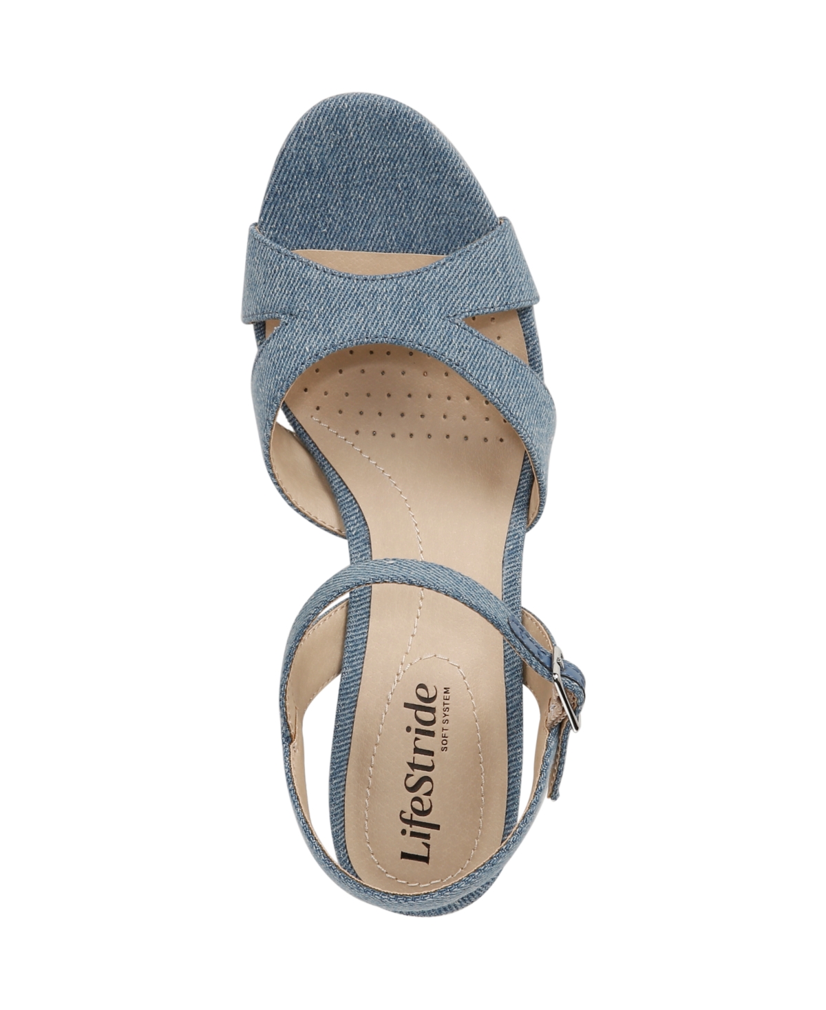LifeStride Women's Last Dance 4 Platform Block Heel Dress Sandals