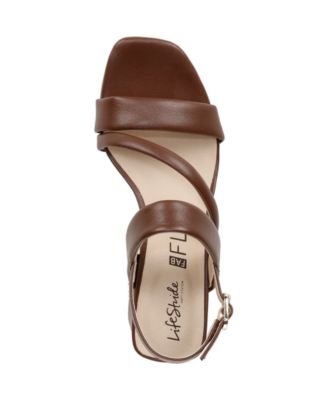 Women's Celia Asymmetrical Block Heel Dress Sandals