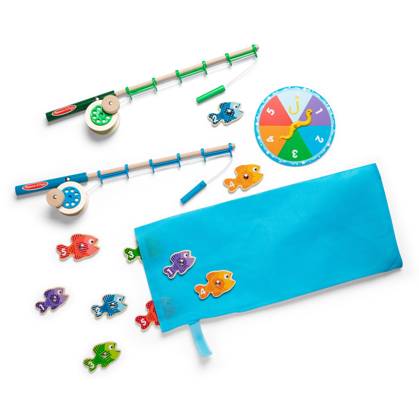 Детская игрушка Melissa and Doug Magnetic Fishing Catch & Count Game, Ages 3+ — фото 2