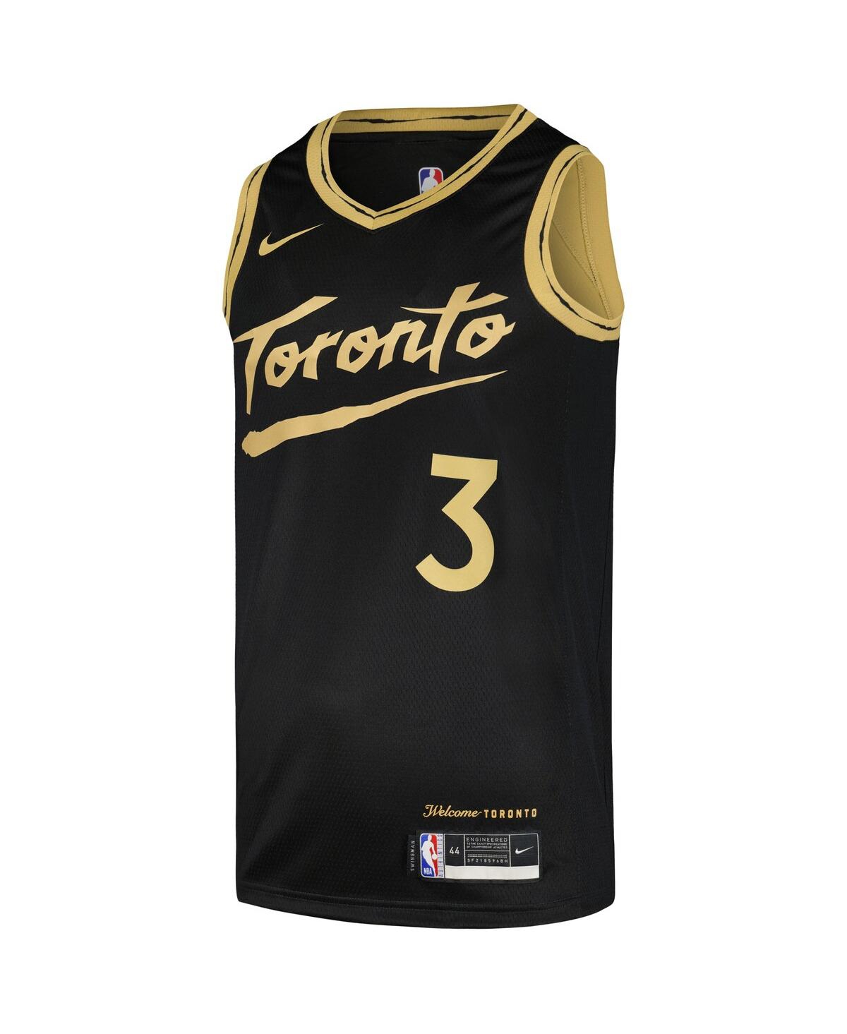 Men's Nike Og AnunobyToronto Raptors Swingman Player Jersey - City Edition - Black