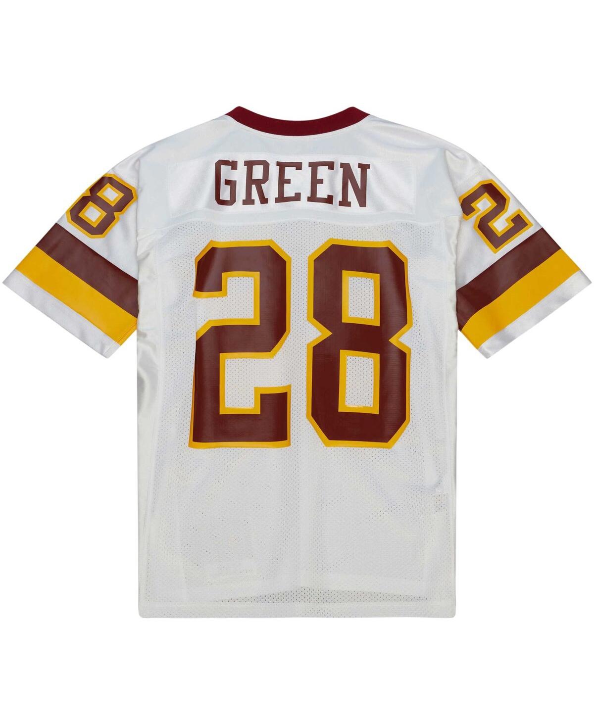 Men's Mitchell & Ness Darrell GreenWashington Commanders 2004 Authentic Throwback Retired Player Jersey - White