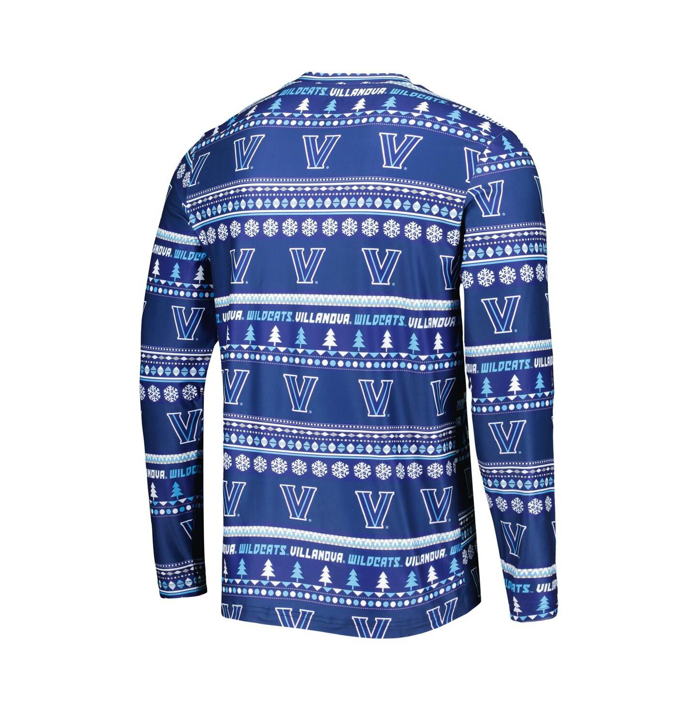 Мужская пижама Concepts Sport Villanova Wildcats Swivel, Navy — фото 3