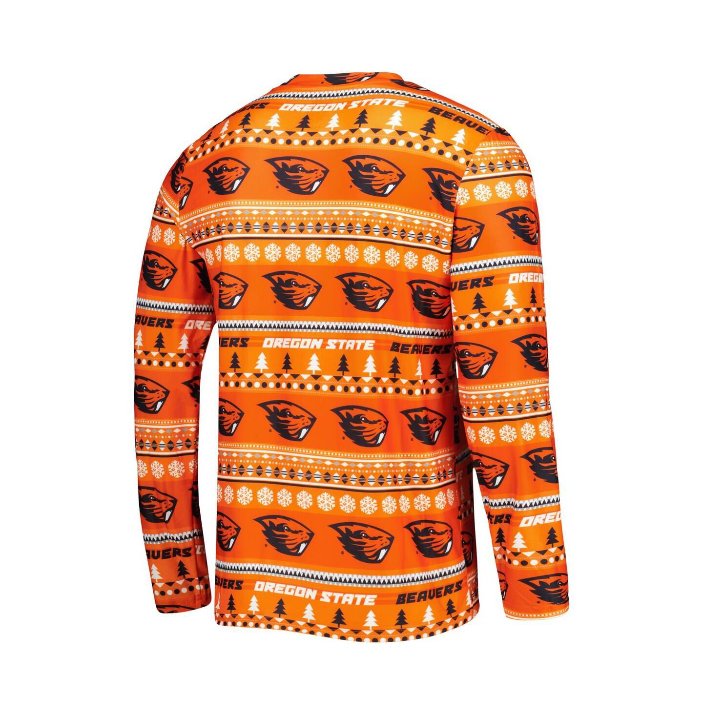 Мужская пижама Concepts Sport Oregon State Beavers Swivel, Orange — фото 3