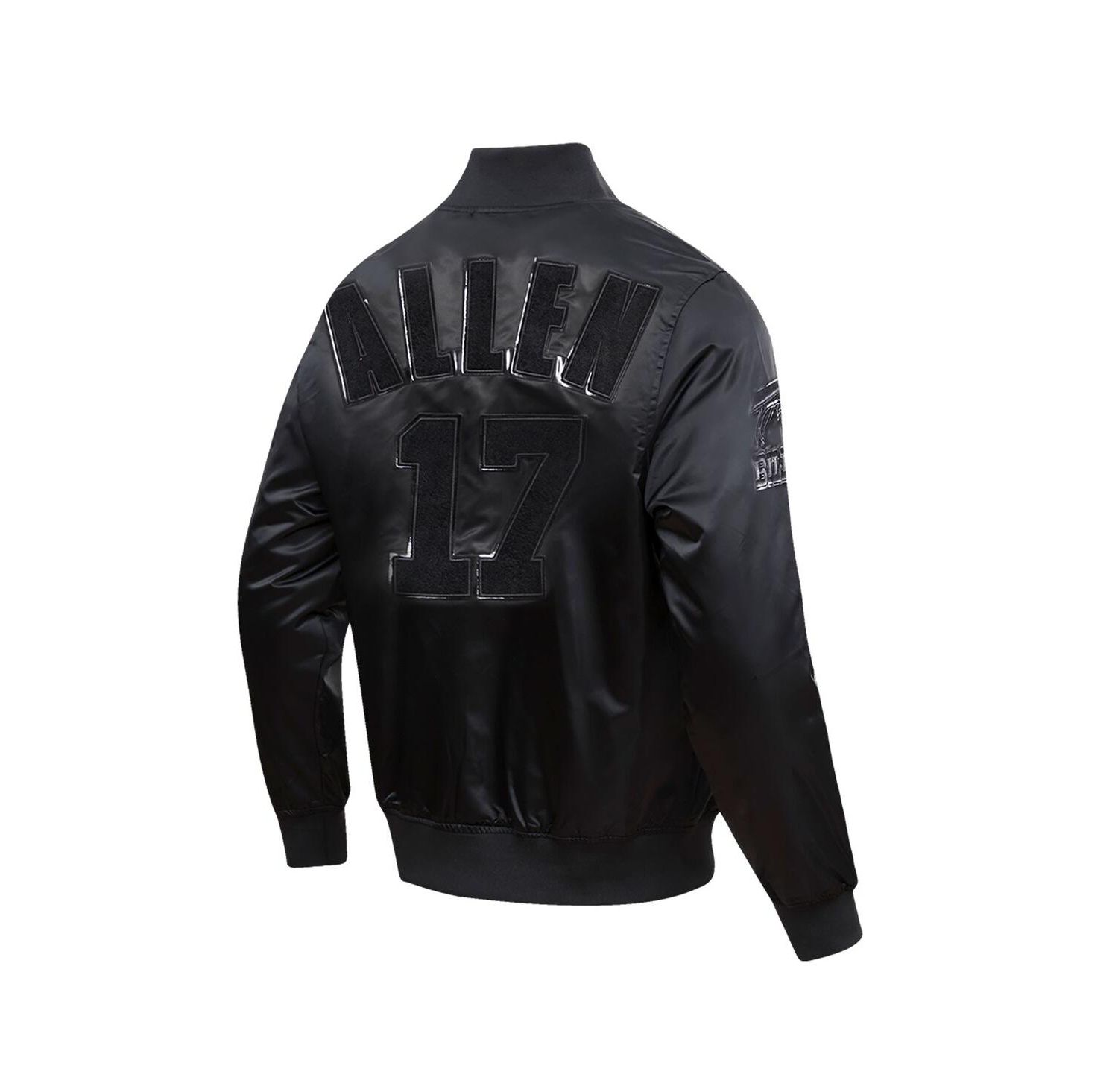 Men's Josh Allen Black Buffalo Bills Player Full-Snap Jacket