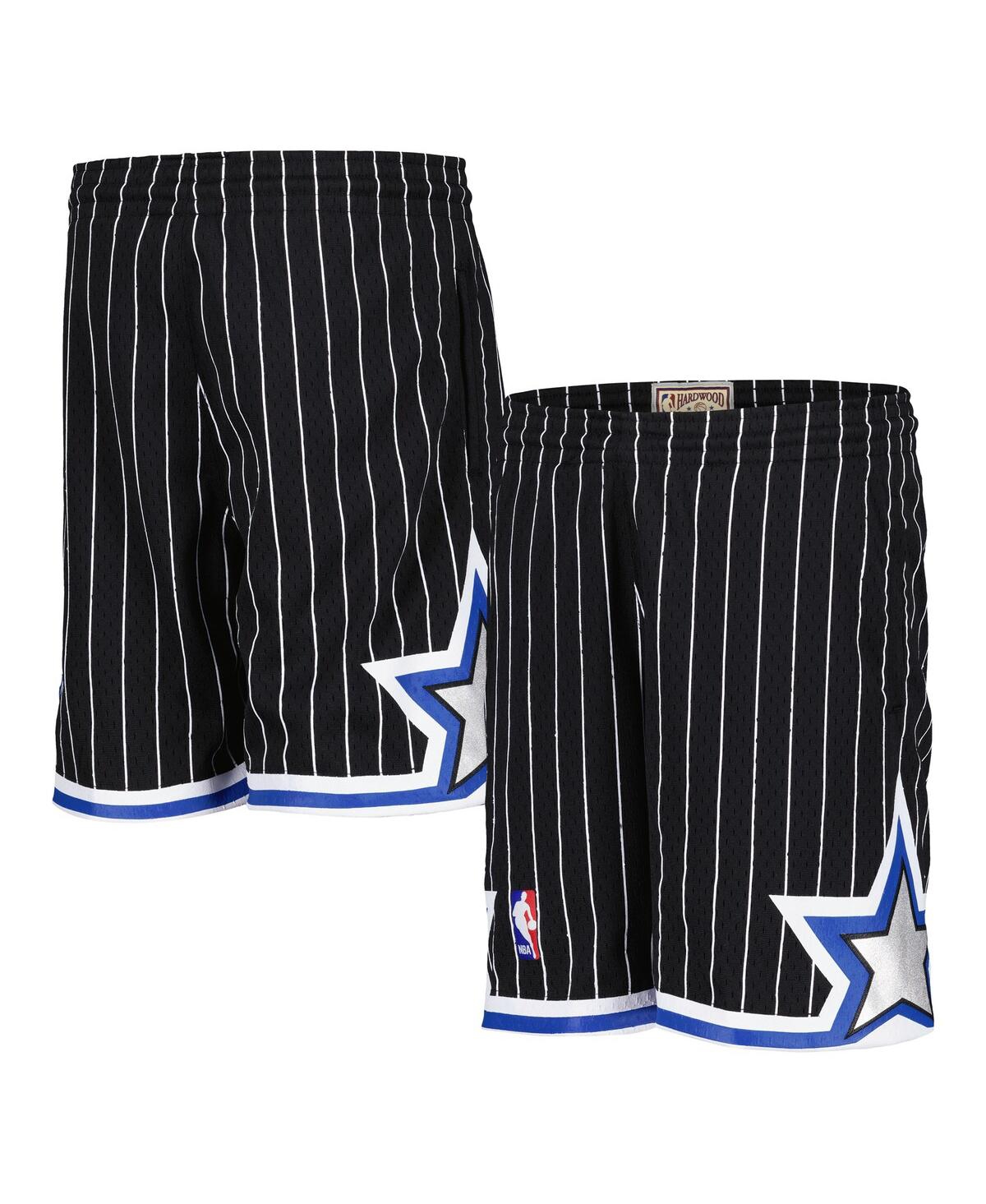 Shop Mitchell & Ness Big Boys  Black Orlando Magic Hardwood Classics Swingman Shorts