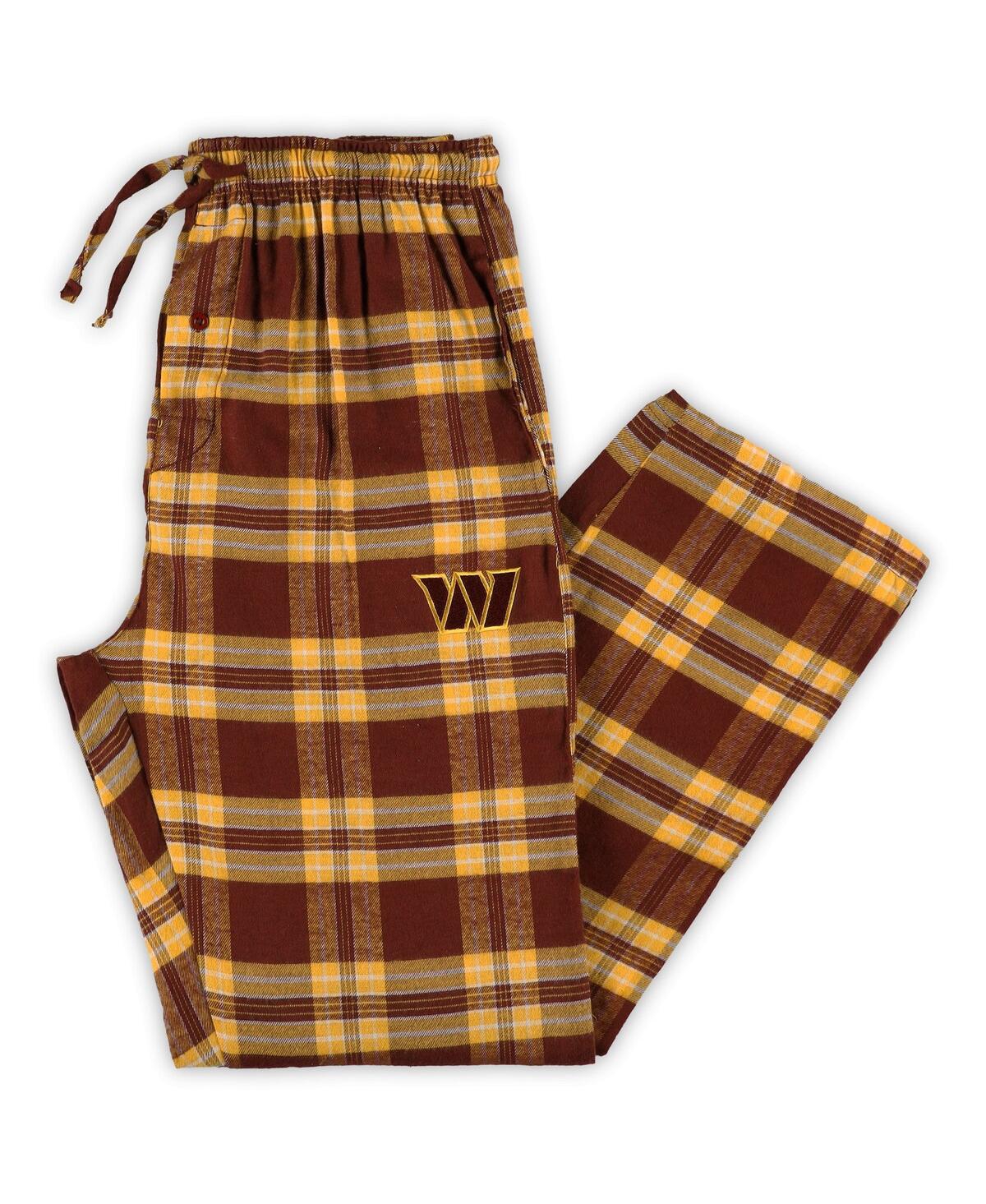 Shop Concepts Sport Men's  Burgundy, Gold Washington Commanders Big And Tall Ultimate Sleep Pant In Burgundy,gold