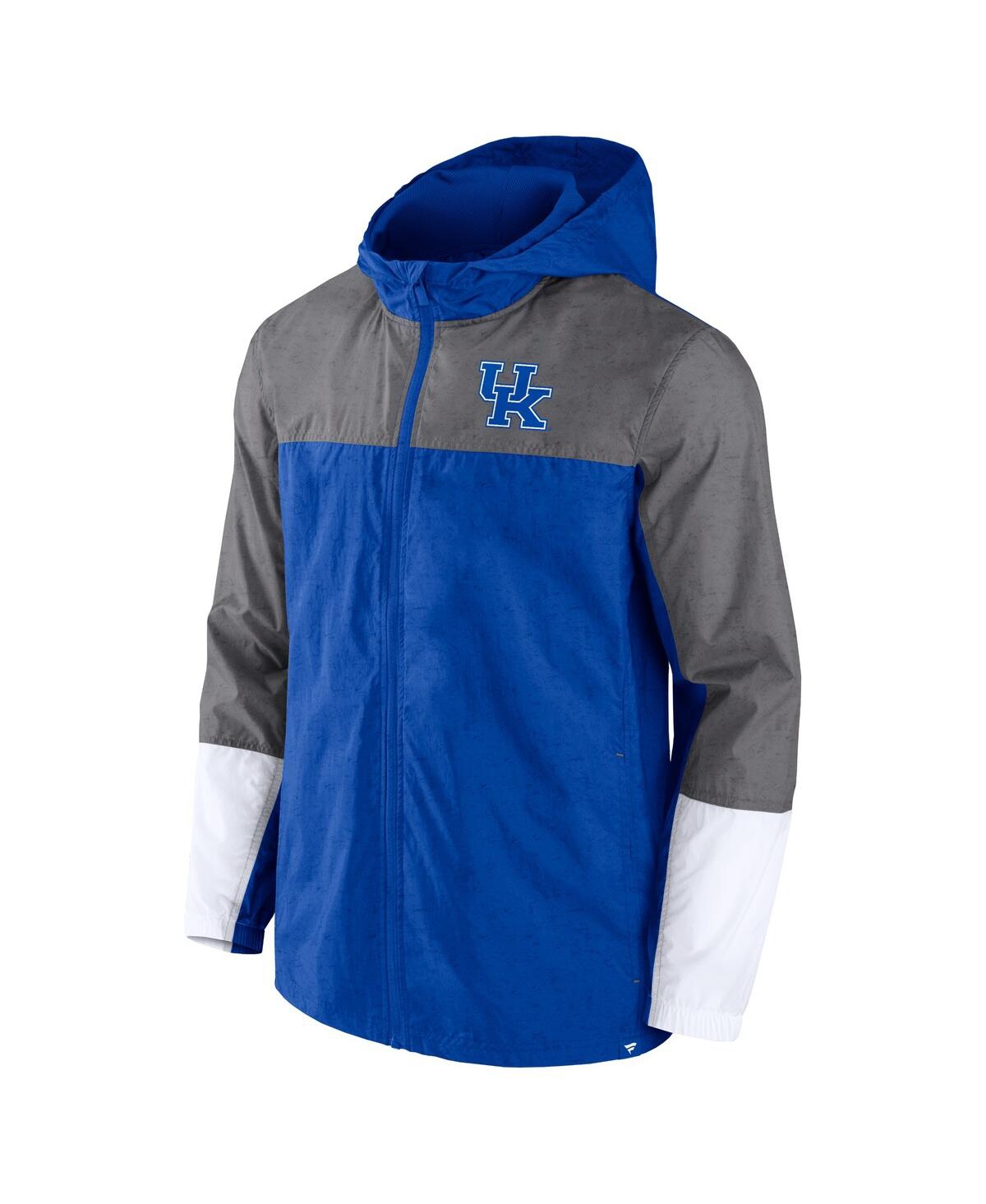 Men's Fanatics Gray Kentucky Wildcats Game Day Ready Full-Zip Jacket - Gray