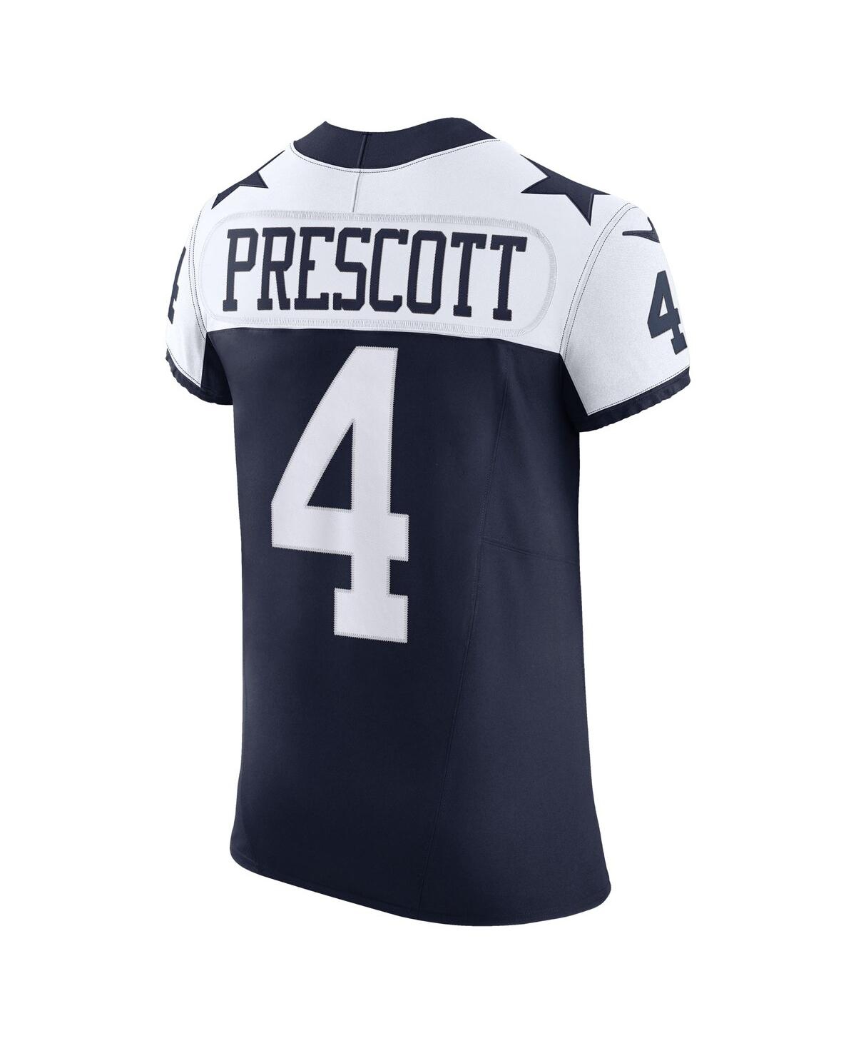 Nike Men's Dak Prescott Dallas Cowboys Alternate Vapor F.u.s.e. Elite Jersey - White