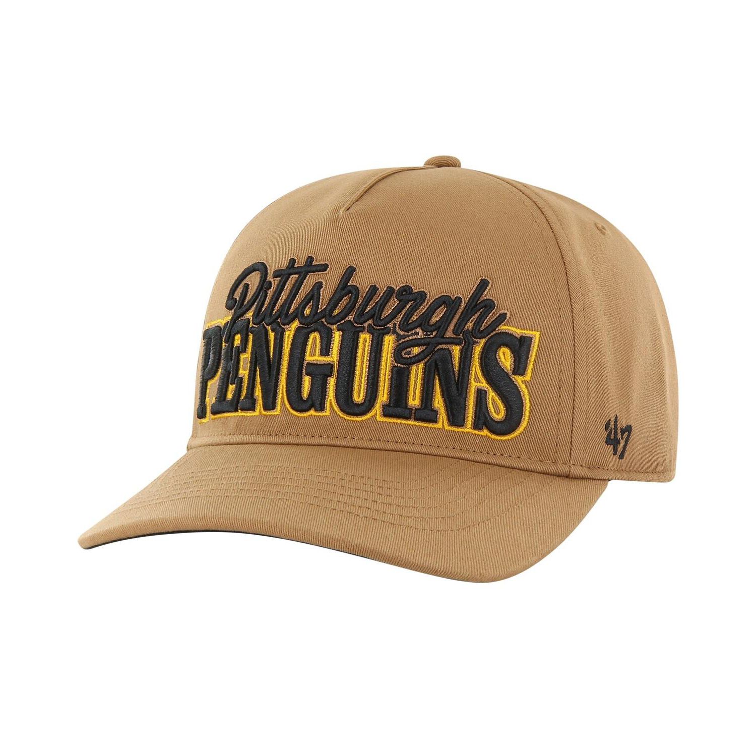 Men's Tan Pittsburgh Penguins Barnes Hitch Adjustable Hat
