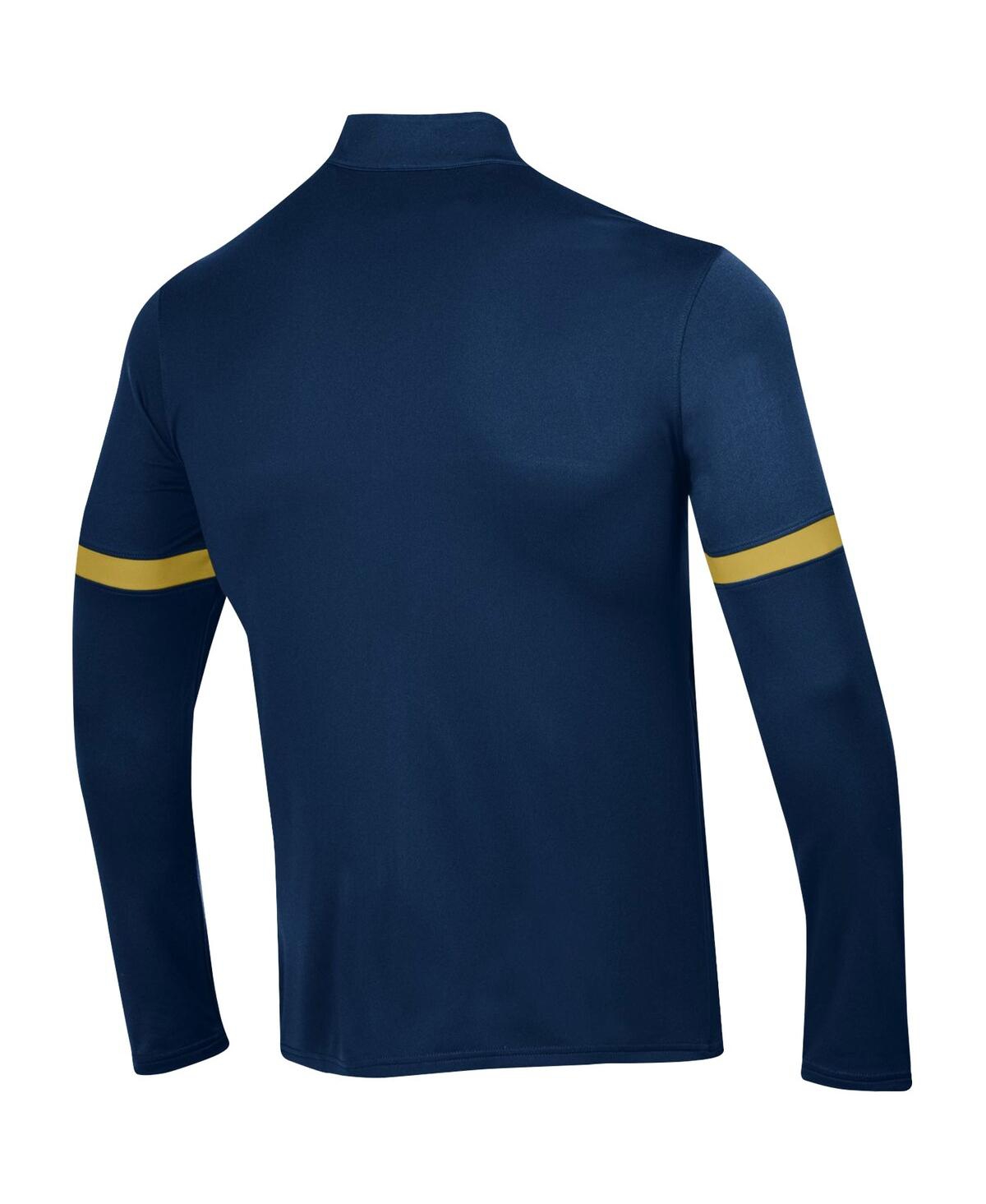 Under Armour Navy Notre Dame Fighting Irish 2023 Assist Warm Up Full-zip Jacket In Navy
