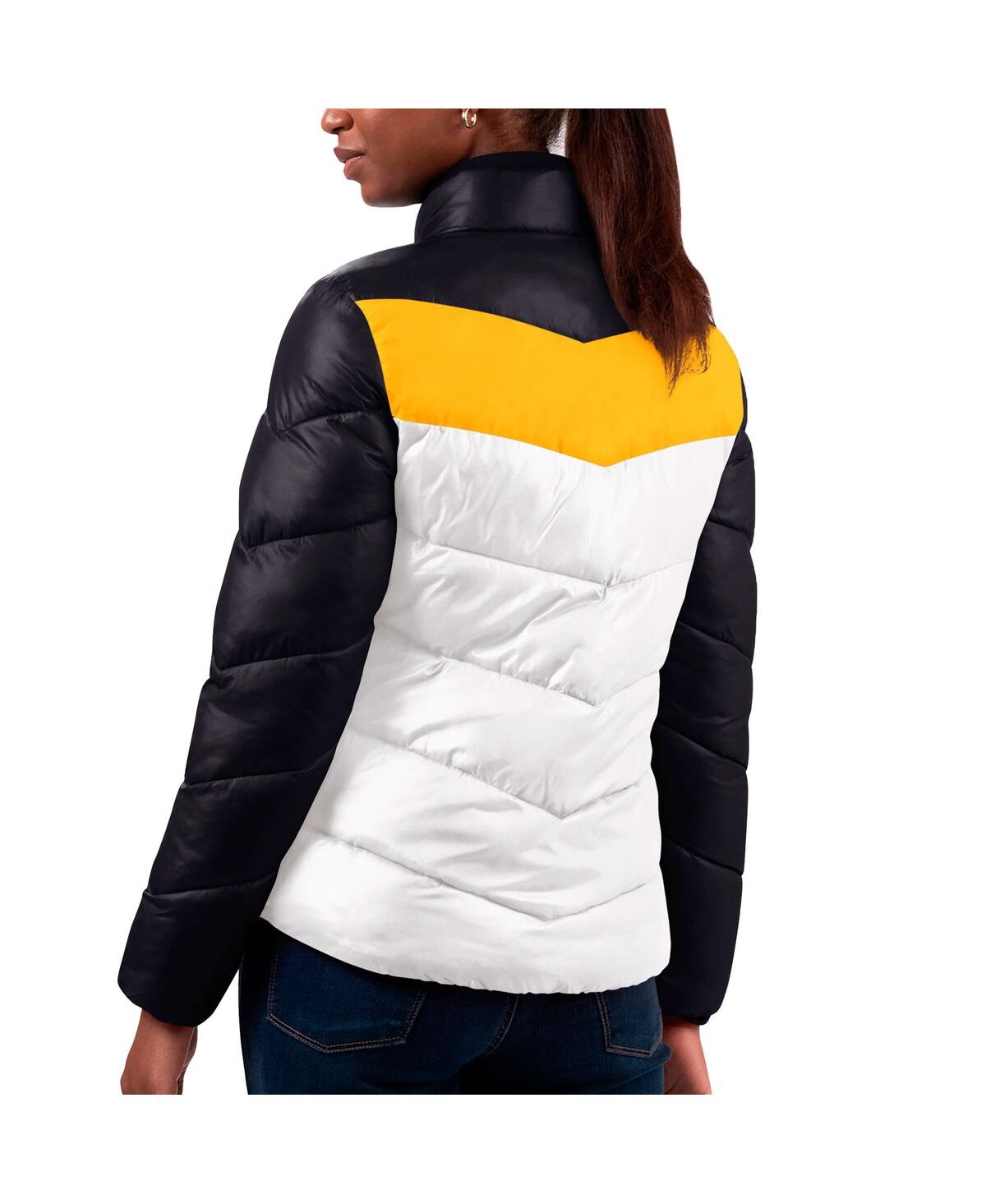 Women's G-iii 4Her by Carl Banks Black Pittsburgh Steelers New Star Quilted Full-Zip Jacket - Black