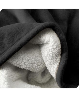 Fleece Sherpa Blanket, King