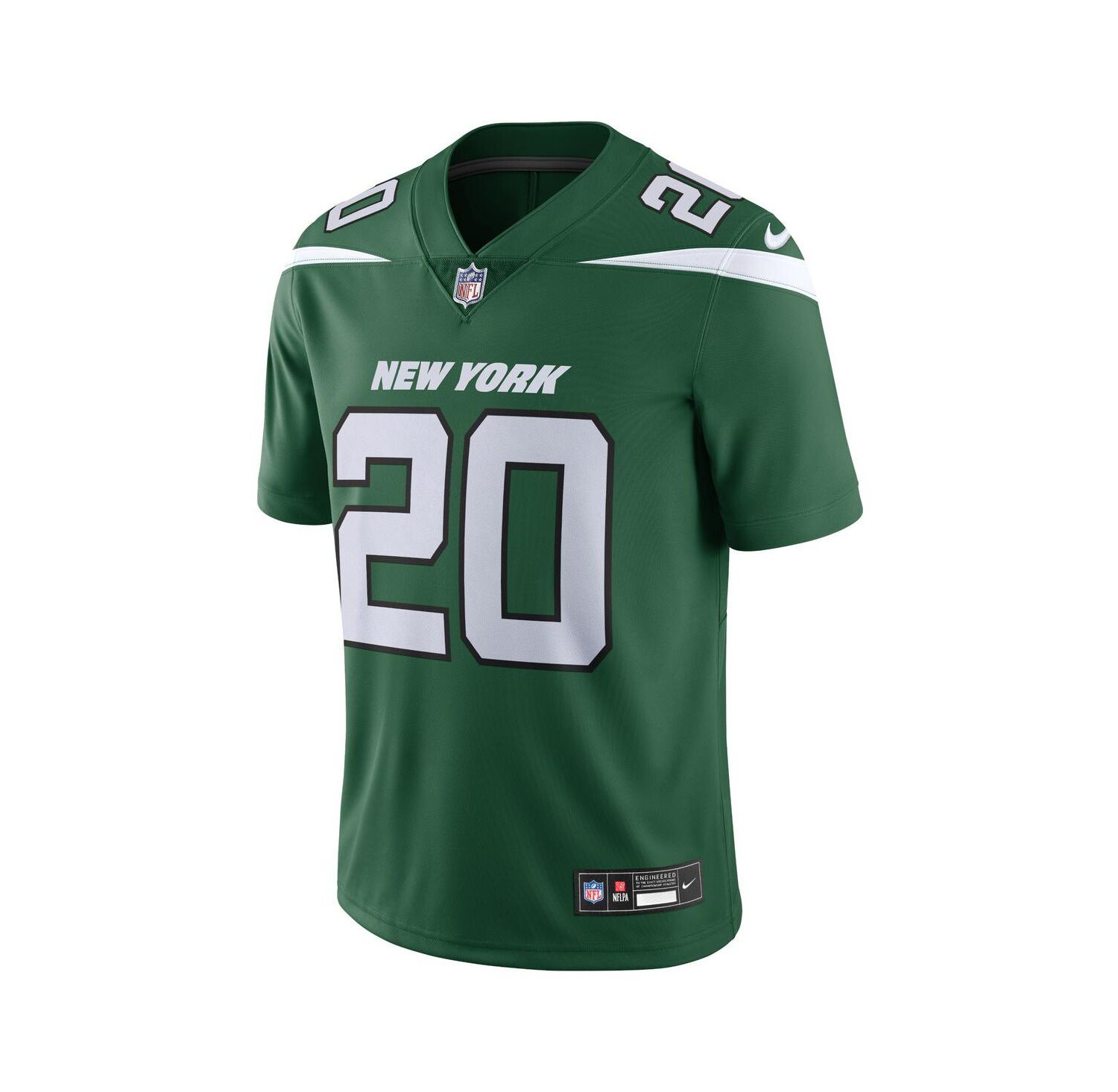 Men's Breece Hall Gotham Green New York Jets Vapor Untouchable Limited Jersey