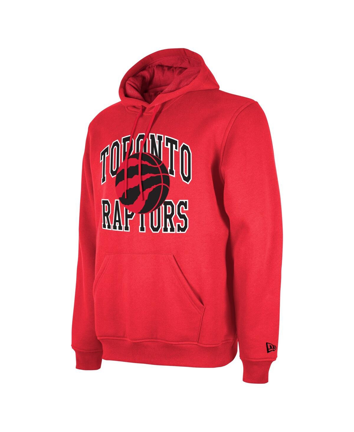 Men's and Women's New EraToronto Raptors 2023/24 Season Tip-Off Edition Pullover Hoodie - Red
