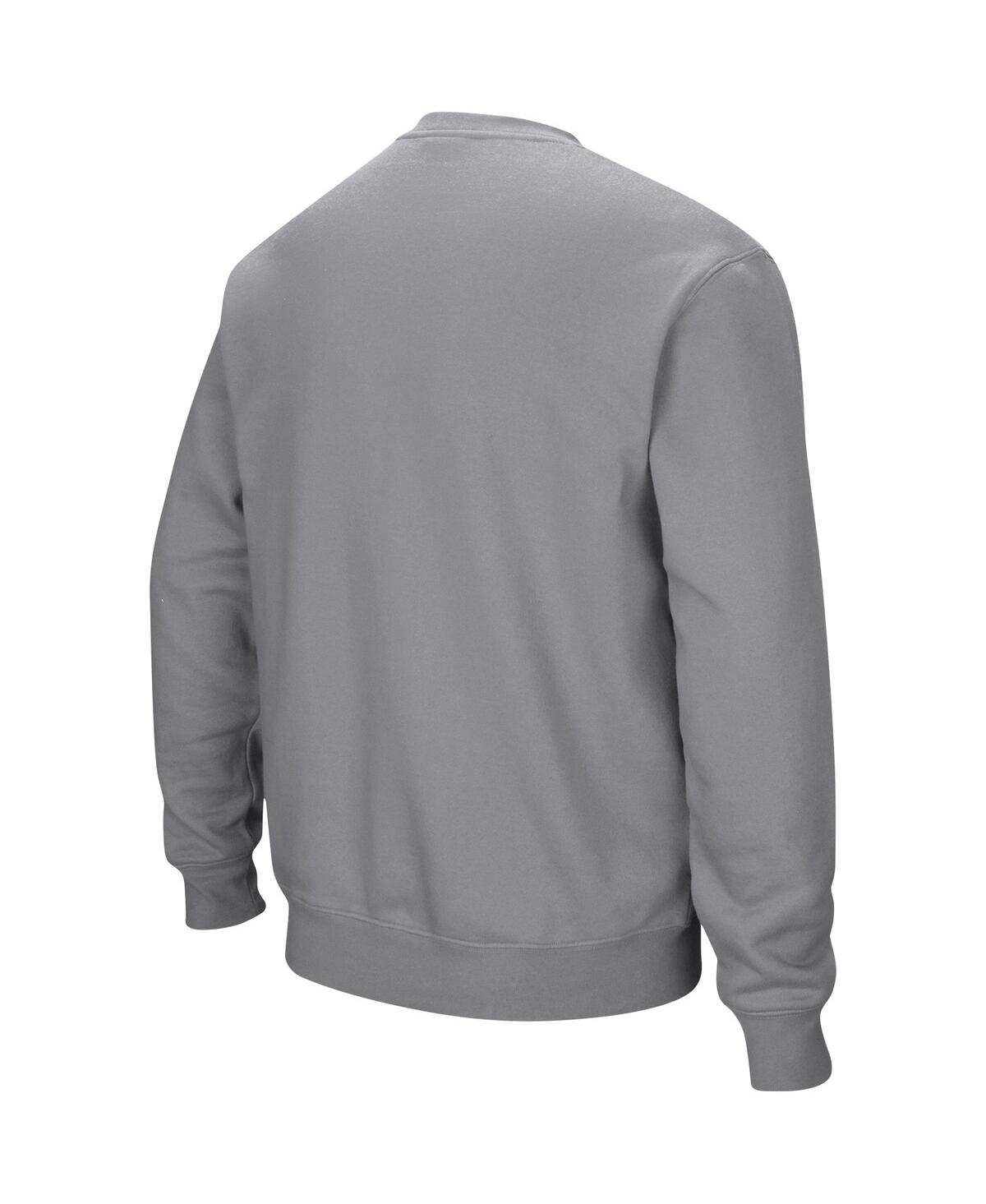 Colosseum Men's Duke Blue Devils Arch & Logo Pullover Sweatshirt In Black
