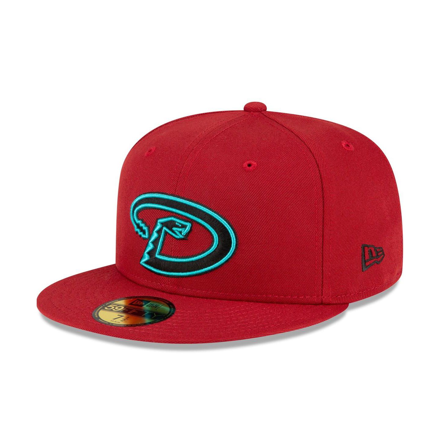 Мужская кепка New Era Red Arizona Diamondbacks Alternate Authentic Collection On-Field 59FIFTY Fitted Hat — фото 1