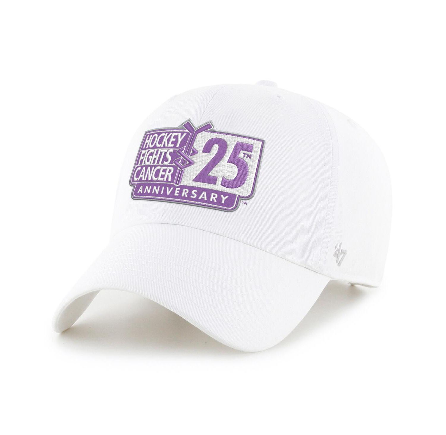 Men's White NHL Anniversary Cleanup Adjustable Hat