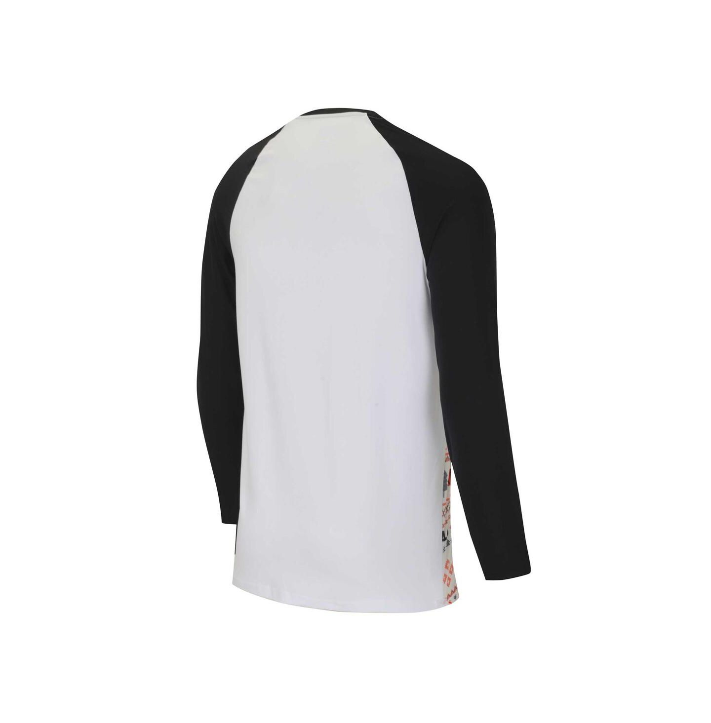 Мужская пижама Concepts Sport Cincinnati Bengals Tinsel: футболка и штаны, White/Black — фото 2