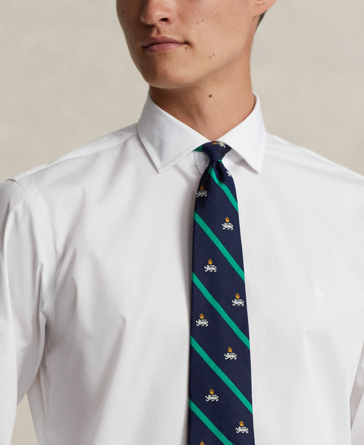 Polo Ralph Lauren Men's Purepress Cotton Oxford Shirt -White