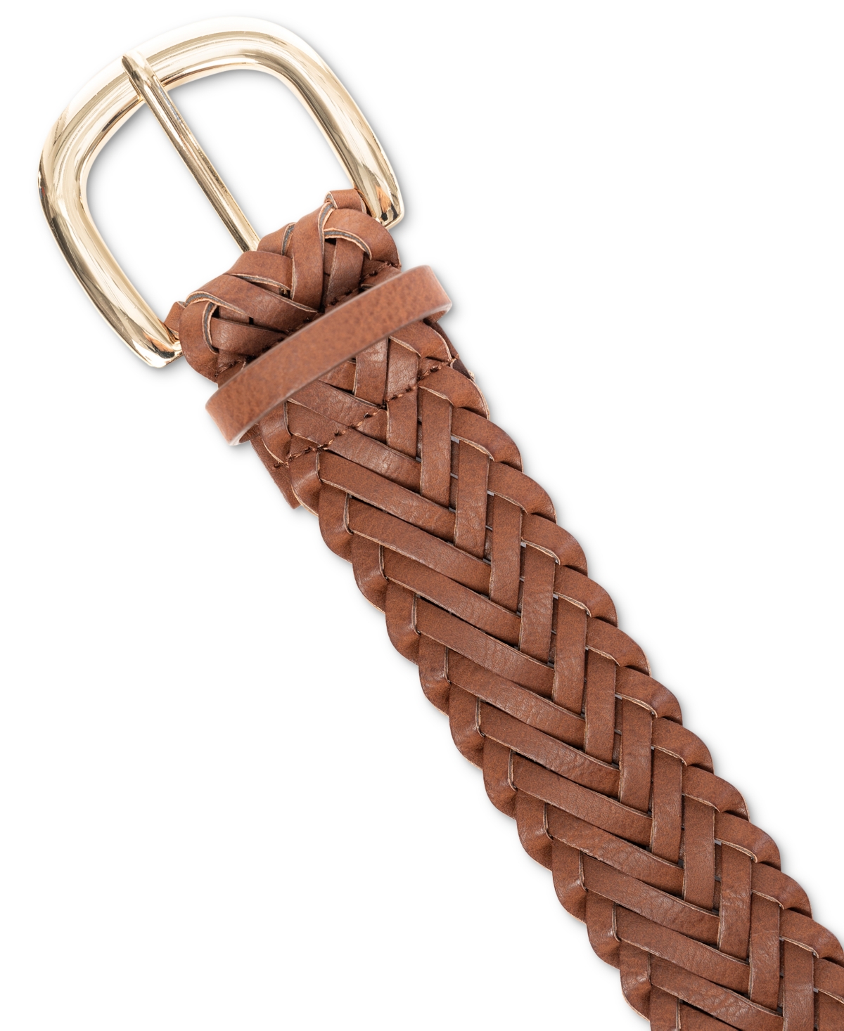 Style & Co Braided Belt with Metal Buckle
