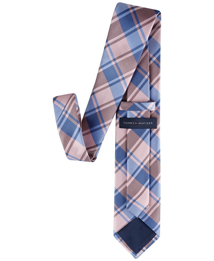 tommy hilfiger plaid tie