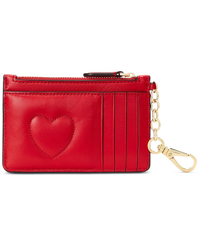 Lauren Ralph Lauren Quilted Nappa Leather Zip Card Case Macy's