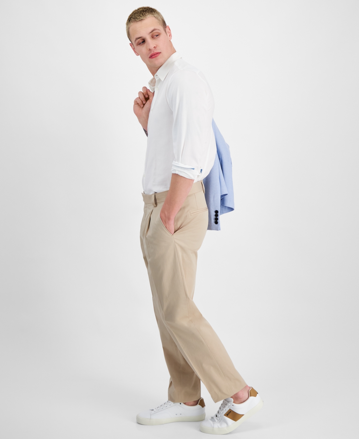Hugo by Hugo Boss Men's Modern-Fit Pants
